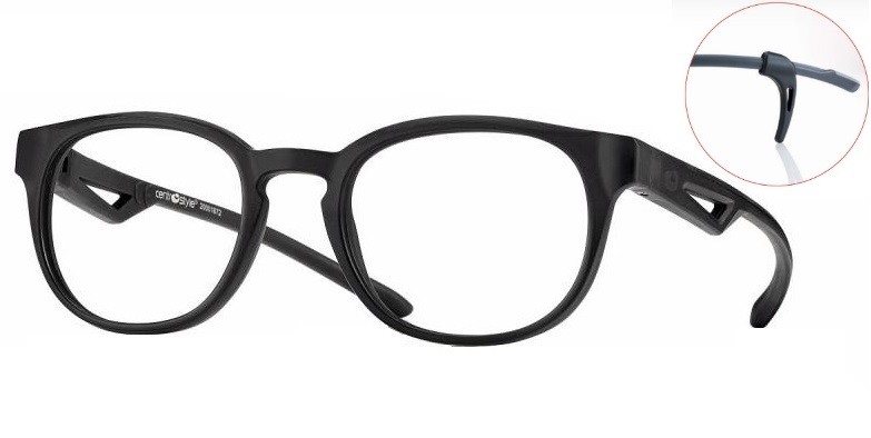 CentroStyle Active Sport F034550001000 Matt Black (Size M) + optilised prilliklaasid
