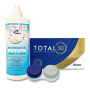 Total30 sooduskomplekt 3+3 läätse ja Unica Plus 360ml + konteiner